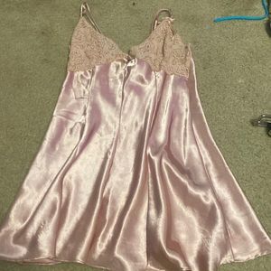 pink slip dress